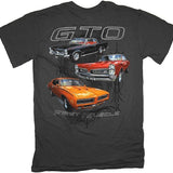 Pontiac GTO First Muscle Automobile Car Graphic Cotton Shirt Official Licensed