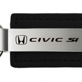 Honda Civic SI Leather Key Chain Fob - Official Licensed