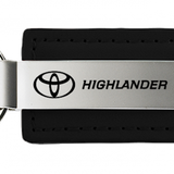 Toyota Highlander Leather Key Chain Fob - Official Licensed
