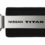 Nissan Titan Leather Key Chain Fob - Official Licensed