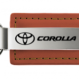 Toyota Corolla Leather Key Chain Fob - Official Licensed