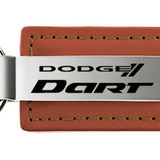 Dodge Dart Leather Key Chain Fob - Official Licensed