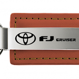 Toyota FJ Cruiser Leather Key Chain Fob - Official Licensed