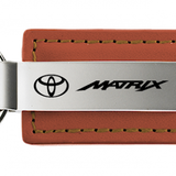 Toyota Matrix Leather Key Chain Fob - Official Licensed