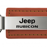 Jeep Rubicon Leather Key Chain Fob - Official Licensed