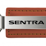 Nissan Sentra Leather Key Chain Fob - Official Licensed