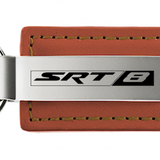 Dodge SRT-8 Leather Key Chain Fob - Official Licensed