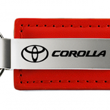 Toyota Corolla Leather Key Chain Fob - Official Licensed