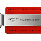 Ford Mustang GT Leather Key Chain Fob - Official Licensed