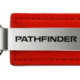 Nissan Pathfinder Leather Key Chain Fob - Official Licensed