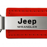 Jeep Wrangler Leather Key Chain Fob - Official Licensed