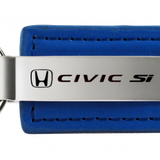 Honda Civic SI Leather Key Chain Fob - Official Licensed