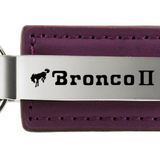 Ford Bronco II Leather Key Chain Fob - Official Licensed