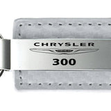 Chrysler 300 Carbon Fiber Leather Key Chain Fob - Official Licensed