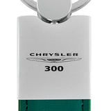 Chrysler 300 Duo Leather / Chrome Key Chain Fob - Official Licensed