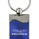 Chrysler Pacifica Rectangular Wave Key Chain Fob - Official Licensed