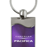 Chrysler Pacifica Rectangular Wave Key Chain Fob - Official Licensed