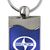 Scion Rectangular Wave Key Chain Fob - Official Licensed