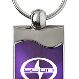 Scion Rectangular Wave Key Chain Fob - Official Licensed