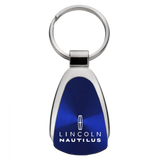 Lincoln Nautilus Teardrop Key Chain Fob - Official Licensed