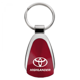 Highlander Teardrop Key Chain Fob - Official Licensed