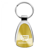 Jeep Gladiator Teardrop Key Chain Fob - Official Licensed
