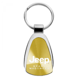 Jeep Grand Wagoneer Teardrop Key Chain Fob - Official Licensed