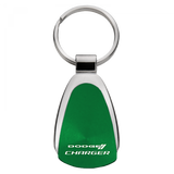 Dodge Charger Teardrop Key Chain Fob - Official Licensed