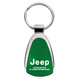 Jeep Grand Cherokee Teardrop Key Chain Fob - Official Licensed