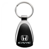 Honda Civic Teardrop Key Chain Fob - Official Licensed