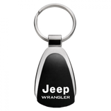 Jeep Wrangler Teardrop Key Chain Fob - Official Licensed