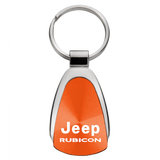 Jeep Rubicon Teardrop Key Chain Fob - Official Licensed