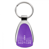 Lincoln Nautilus Teardrop Key Chain Fob - Official Licensed
