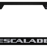 Cadillac Escalade Standard License Plate Frame - Laser Etched - Official Licensed