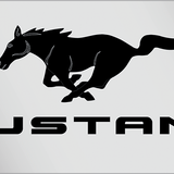Ford Mustang - Stainless Steel License Plate - Mustang 2010 Logo