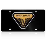 Ford Bronco - Lazer Tag License Plate - Badlands Badge