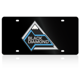 Ford Bronco - Lazer Tag License Plate - Black Diamond Badge