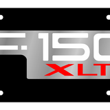 Ford - Carbon Steel License Plate - Ford F-150 XLT