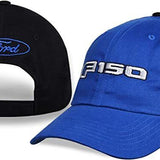 Ford F150 Logo Baseball Cap Car Auto Racing Hat Blue Black Official Licensed