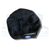 Ford Mustang 5.0 Embroidered Grey Logo Baseball Cap Black Official Licensed