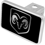 Dodge Mopar Logo Trailer Hitch Plug - Premium XL - Official Licensed