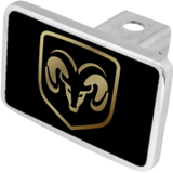 Dodge Mopar Logo Trailer Hitch Plug - Premium XL - Official Licensed