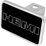 Mopar Hemi Logo Trailer Hitch Plug - Premium XL - Official Licensed