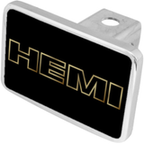 Mopar Hemi Logo Trailer Hitch Plug - Premium XL - Official Licensed