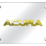 Acura Name License Plate - OEM Style Logo - Official Licensed