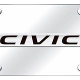 Honda Civic Name License Plate - Official Licensed