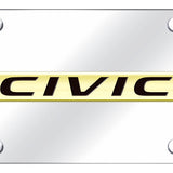 Honda Civic Name License Plate - Official Licensed