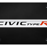 Honda Civic Type R Name License Plate - Official Licensed