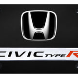 Dual Honda Civic Type R License Plate - Official Licensed