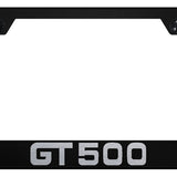 Ford GT500 Mustang Cut-Out Frame - Laser Etched Black - Official Licensed